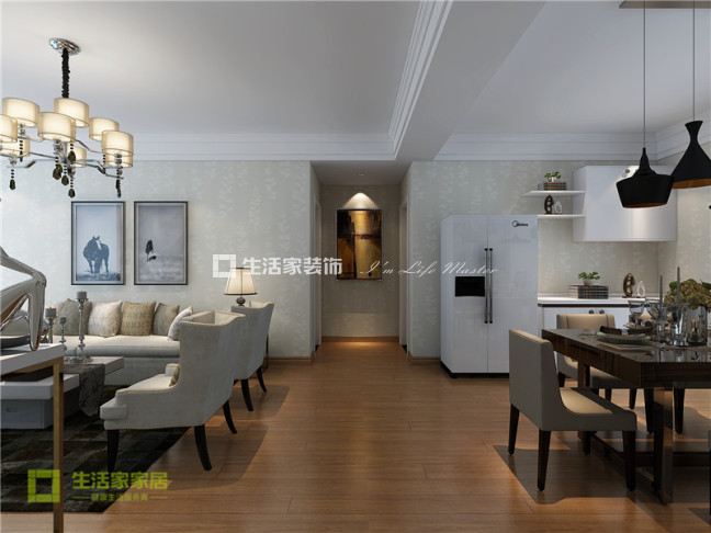 吊顶三鼎春天  116平  现代简约