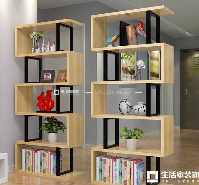 書房書架不規(guī)則設(shè)計(jì)