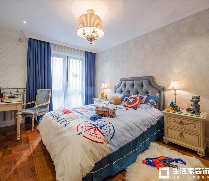 东莞别墅装修设计 男孩房