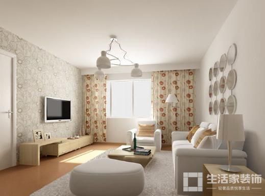 济宁健明迪装饰客厅装修效果图