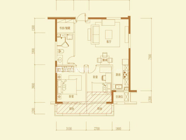 户型图平简欧 孙晓娜 第五