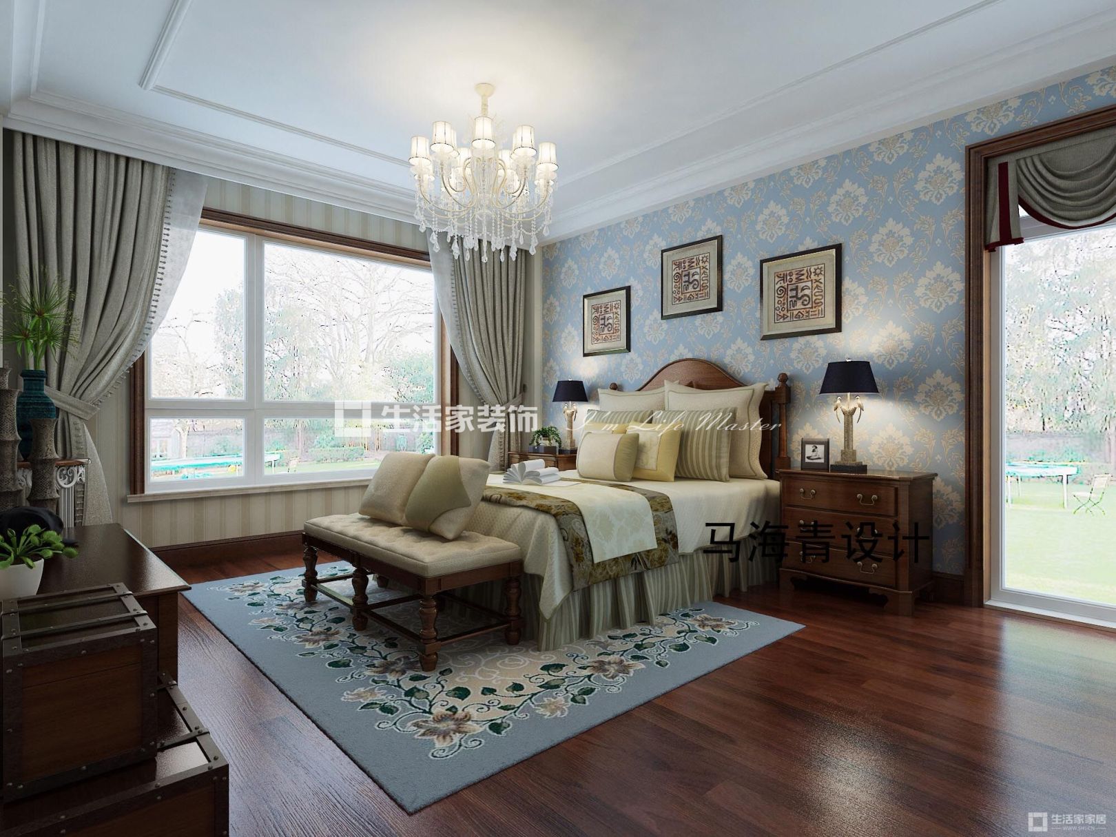 吊顶海青，简欧，优山，美地