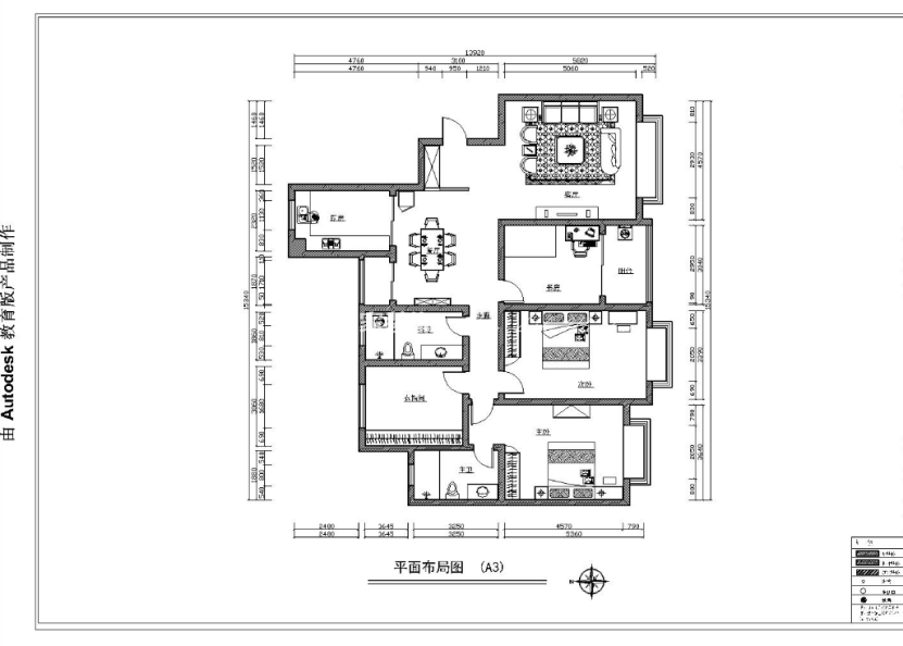 户型图济南 戎凯苑 实景