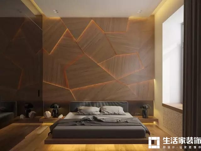 东莞家装公司排名 卧室背景墙