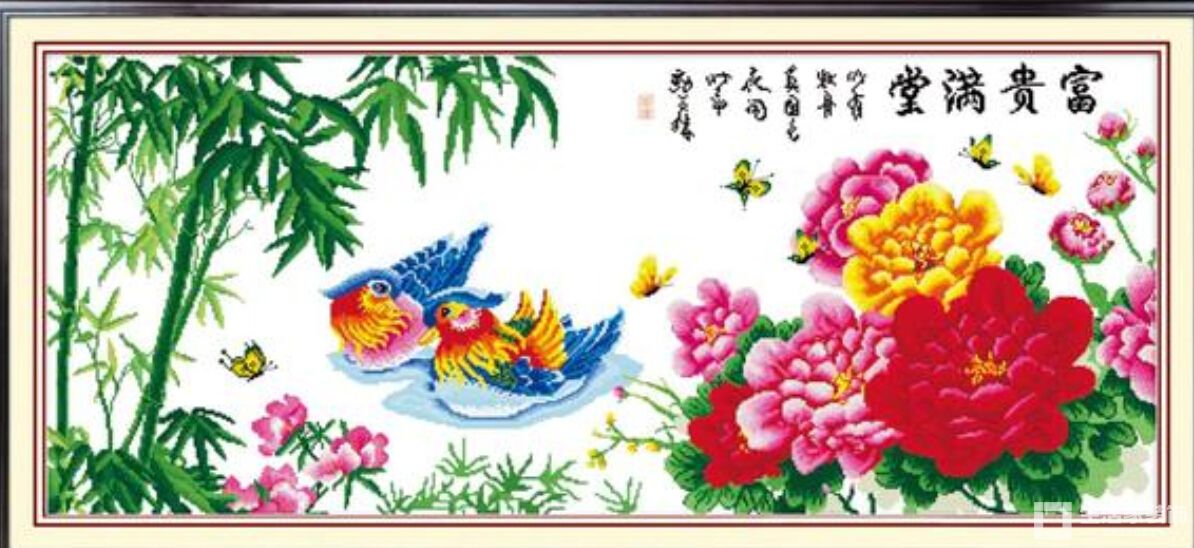 鸳鸯戏水