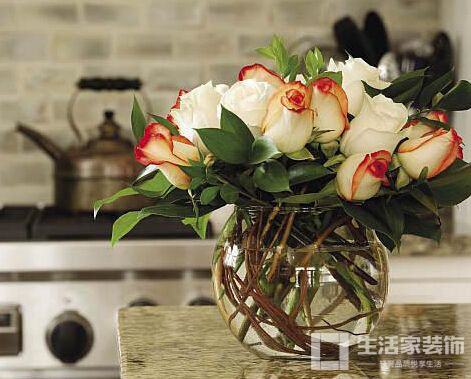 洗碗妙招 添加鲜花