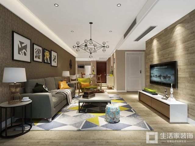 杭州健明迪电视背景墙