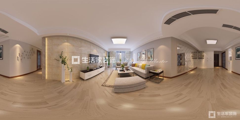 吊顶北欧风格 案例