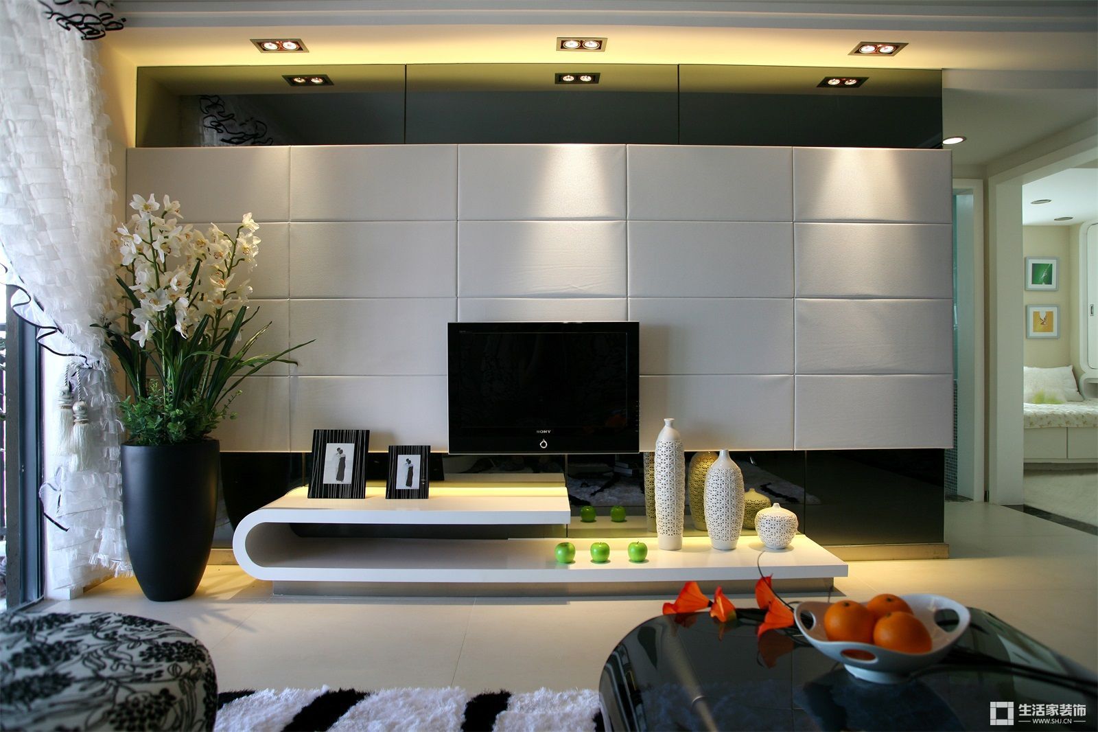 客厅电视墙装修效果图大全