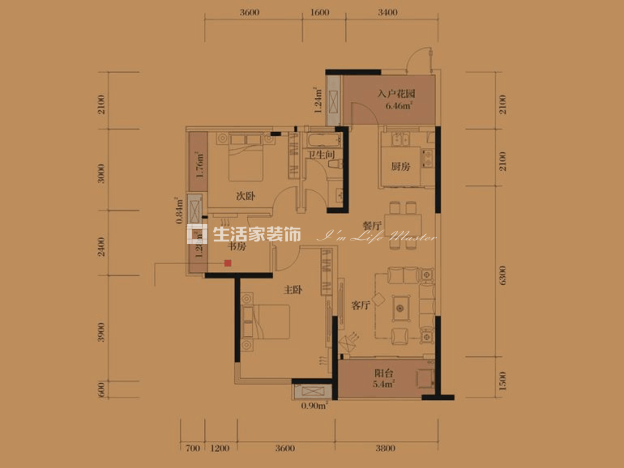 户型图长沙 效果图 半岛