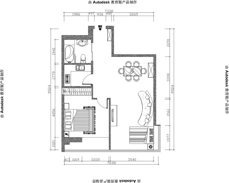 現(xiàn)代戶型圖裝修效果圖