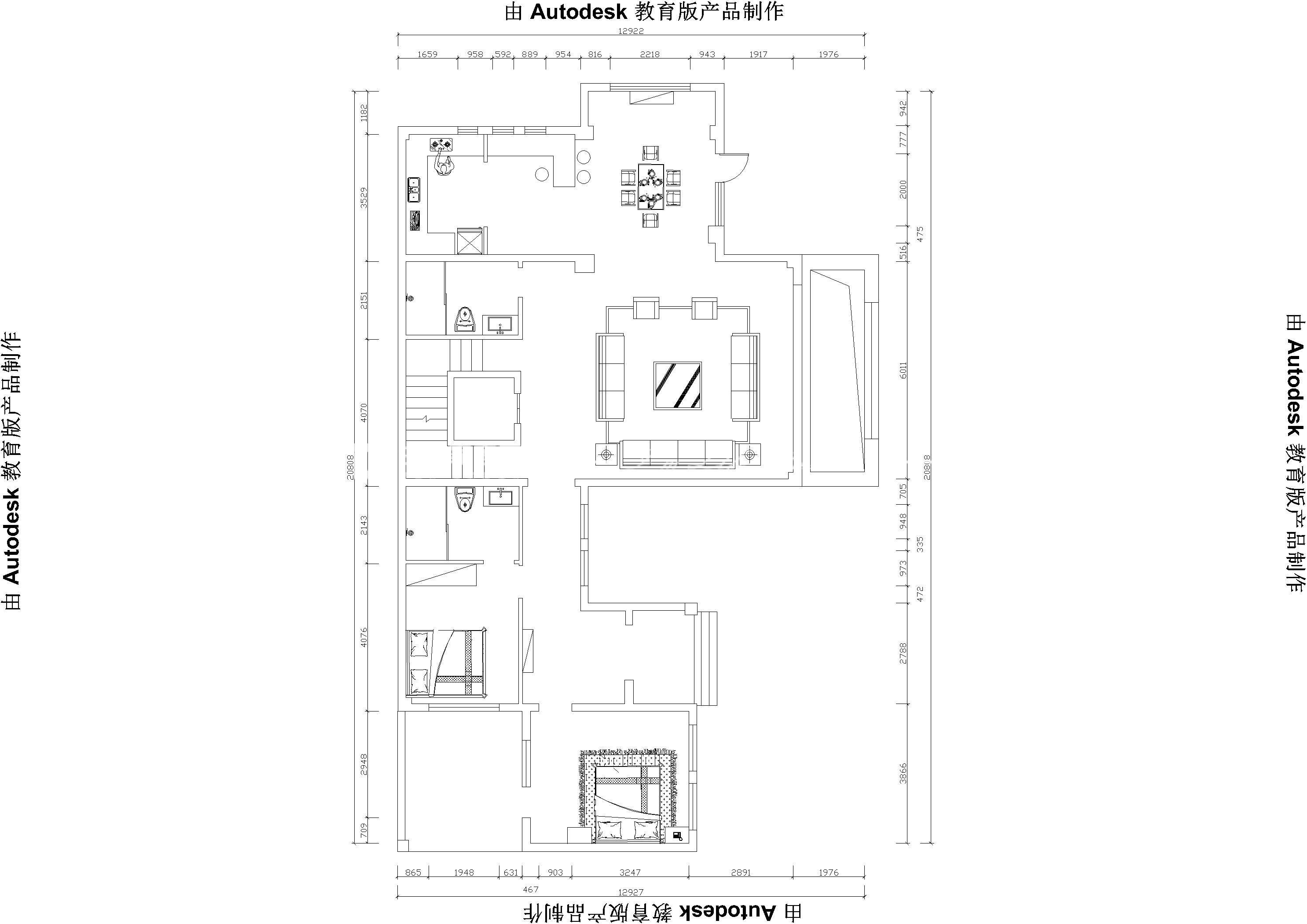 现代客厅装修效果图