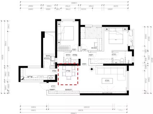餐厅背景平面图