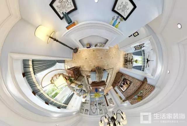 360全景效果图 美式1