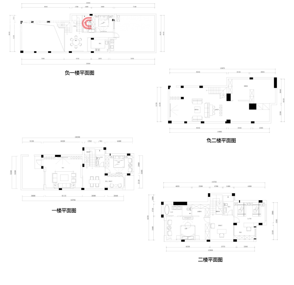 云栖谷别墅平面设计图