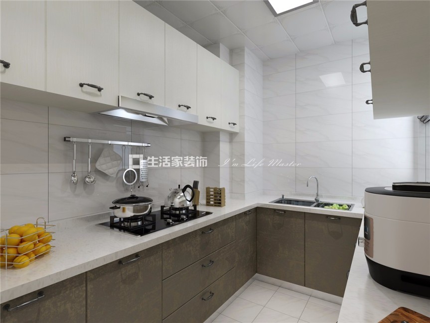 电视墙清新北欧