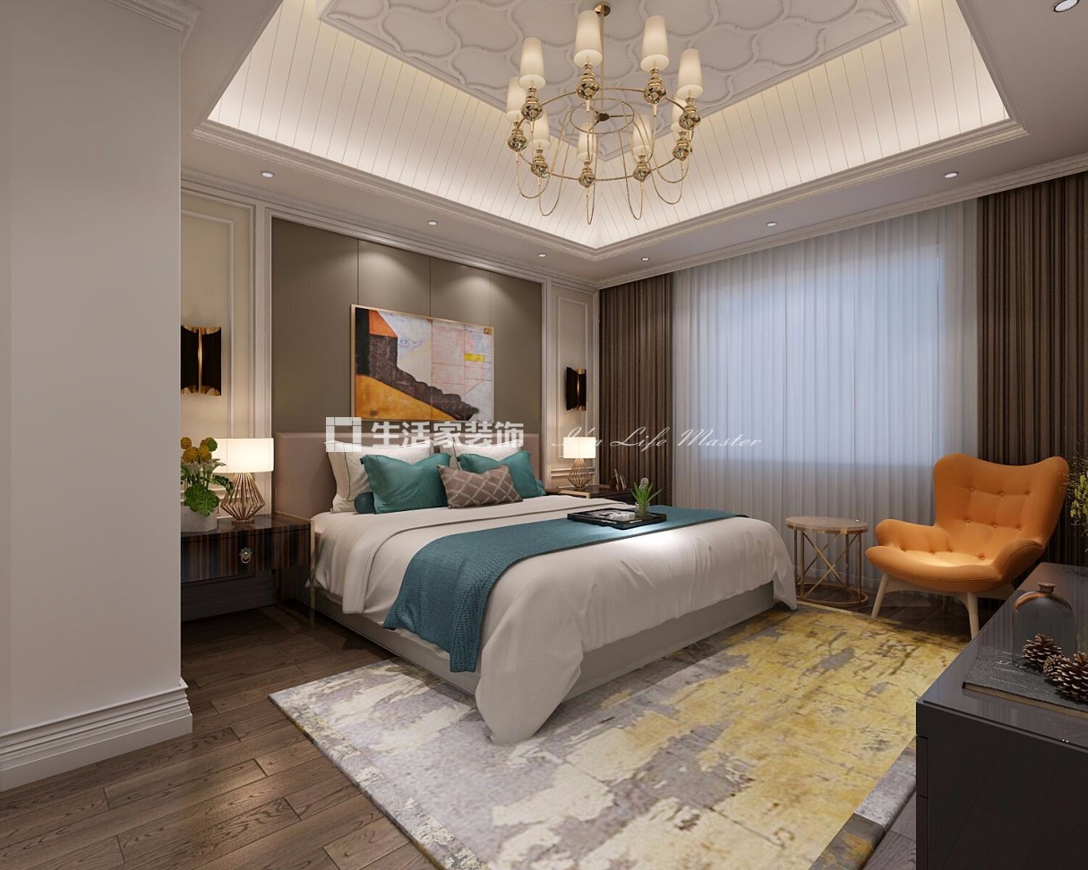 电视墙现代 轻奢