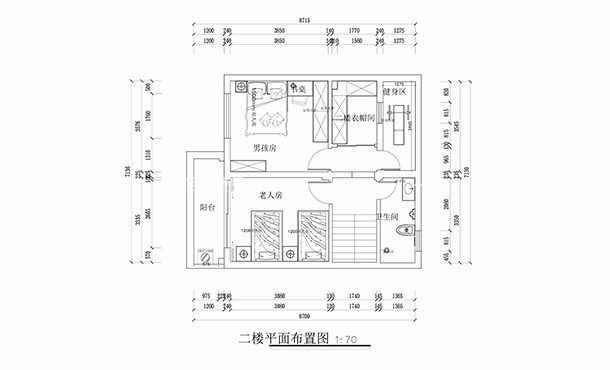 簡(jiǎn)歐戶(hù)型圖裝修效果圖