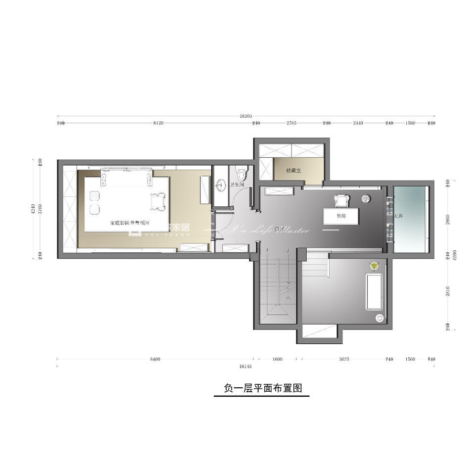 新中式户型图装修效果图