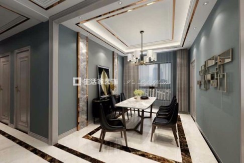 电视墙海韵华府 港式轻奢