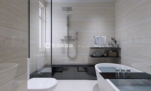 电视墙现代简约 三居室