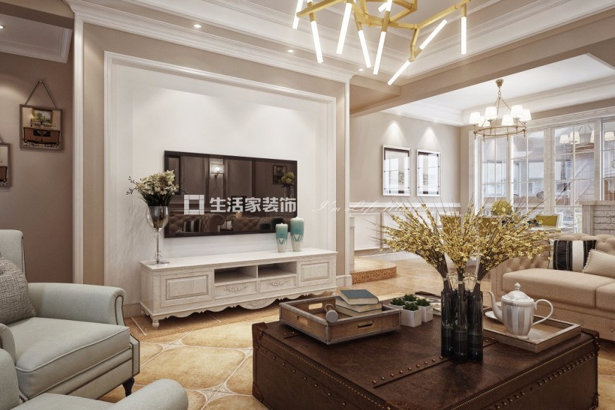 储物柜尊贵大宅世贸寰海城350平简美