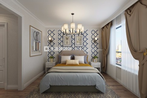 榻榻米春柳公园 美式风格