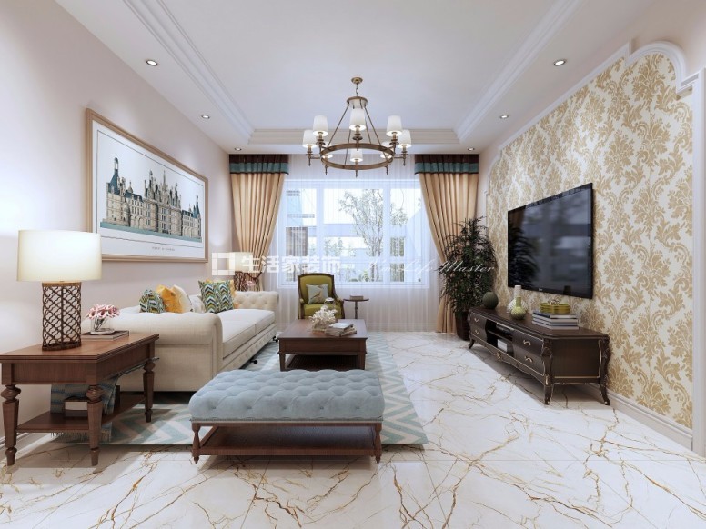 榻榻米钻石湾102平简欧