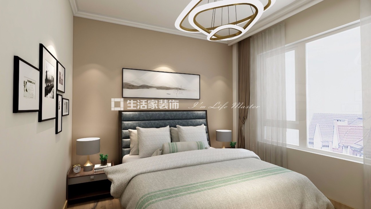 吊顶星海绿山城122平日式