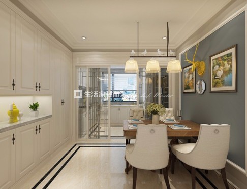 吊顶春柳公园 美式风格