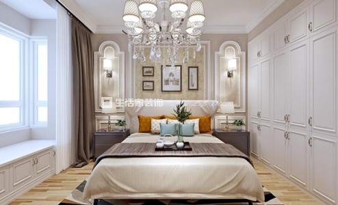 电视墙简欧 二居室