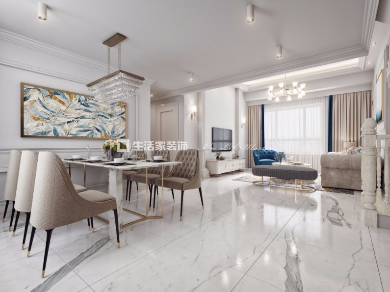 储物柜金地檀境131平欧式