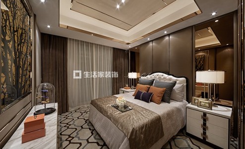 电视墙现代轻奢 二居室