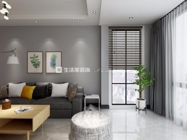 飘窗普罗旺斯92平现代