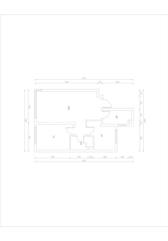 户型图稻香保工印象85平简约