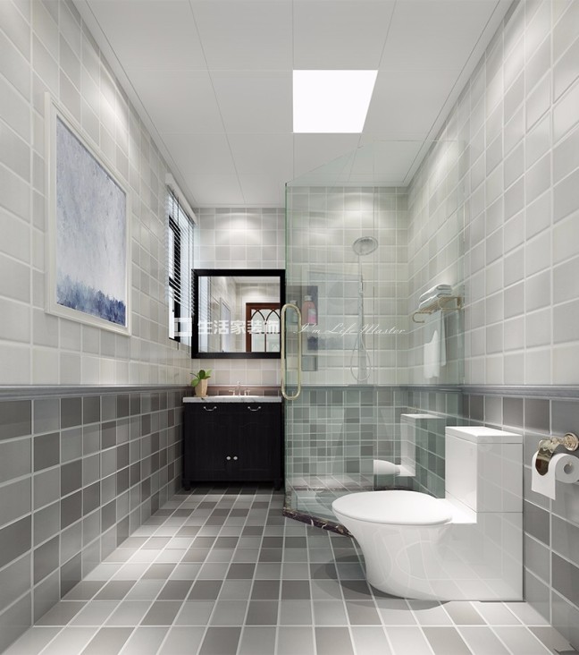 储物柜港铁天颂  简欧风格 装修效果图