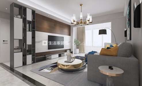 榻榻米现代简约 三居室