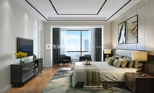 吊顶现代简约 四居室