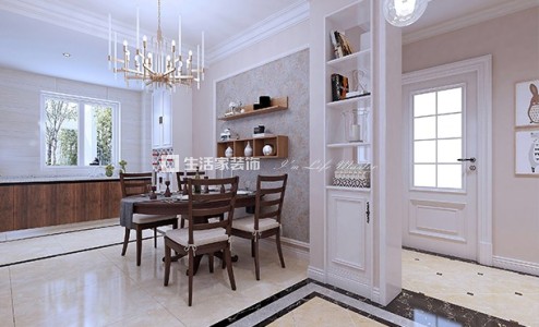 储物柜混搭风 两居室