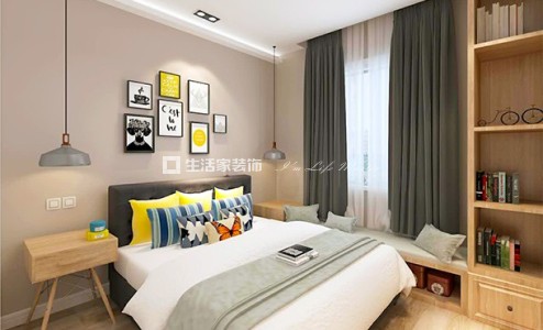 储物柜北欧风 三居室