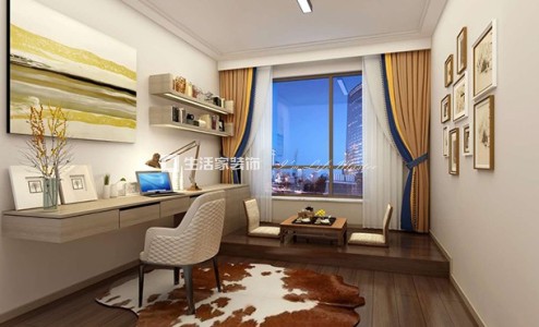 电视墙现代简约 三居室