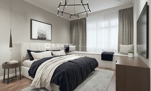 榻榻米现代简约 三居室