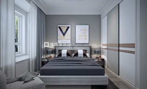 电视墙北欧风 两居室