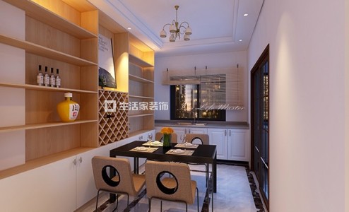 电视墙现代风 三居室