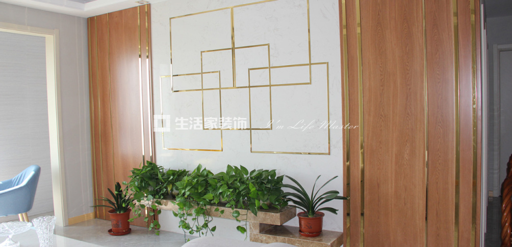 储物柜三室现代装修实景图