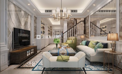 储物柜美式 四居室