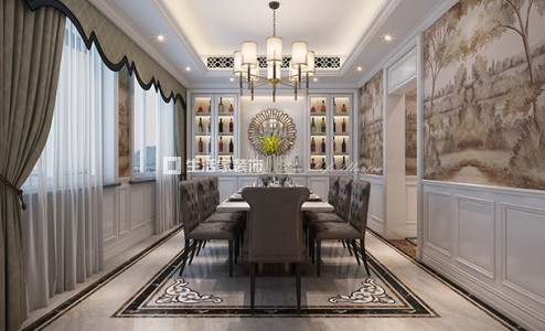 榻榻米美式 四居室