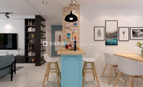 榻榻米北欧 极简 三居室