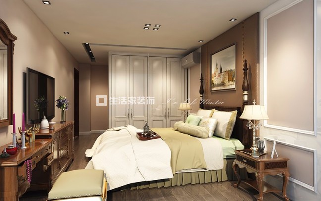 飘窗万豪公馆   欧式风格  装修效果图