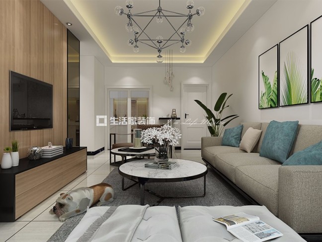 储物柜森语星园  北欧风格 装修效果图 